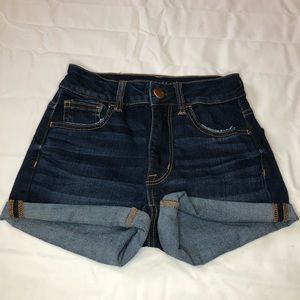 Hi-Rise Jean Shorts